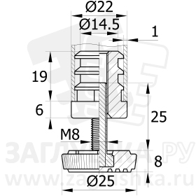 D22М8.D25x25